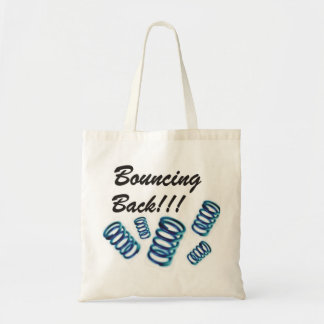 Bouncing Back tall totebag wth Springs Tote Bag