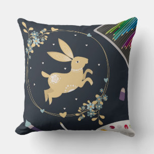 Bouncing Bunny Pikkow Cushion