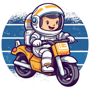 Bouncing through Space Throw Blanket