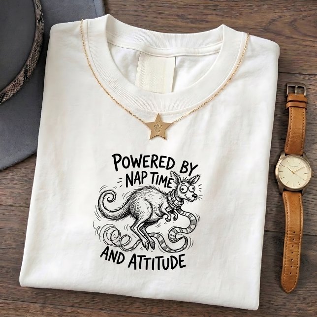 Bouncy Aussie Kangaroo T Shirt Funny Humour Quote (Creator Uploaded)