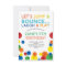 Bouncy Ball Birthday Invitation