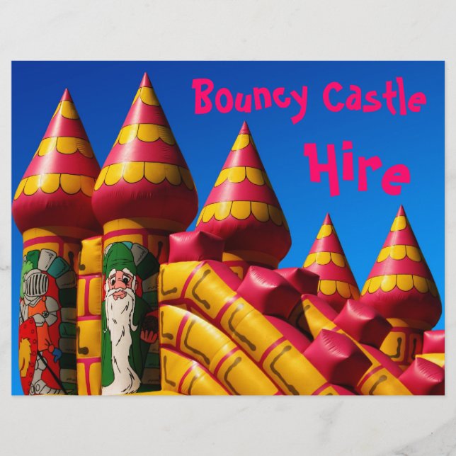 Bouncy Castle Flyer (Front)