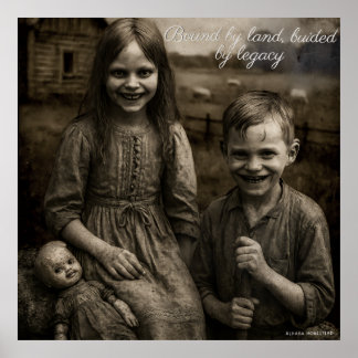 Bound by land, guided by legacy poster