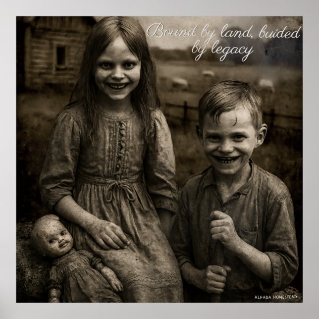Bound by land, guided by legacy poster (Front)