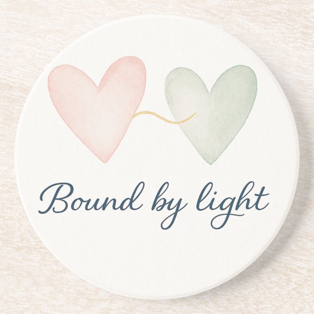 Bound by Light Coaster (Front)