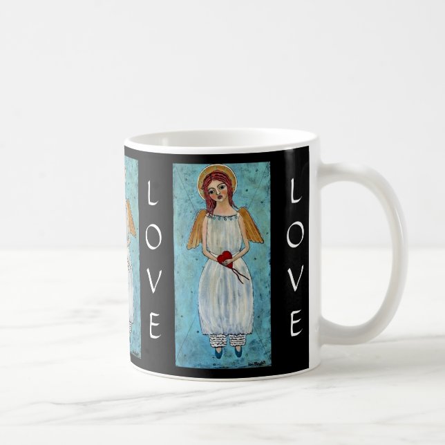 Bound by Love Angel Coffee Mug (Right)