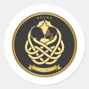 Bound Forever Badge Sticker