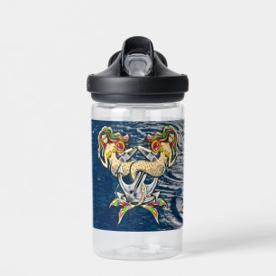 Bound Mermaids - Nautical Design for Ocean Lovers Water Bottle