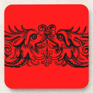 Bound Monsters Cork Back Coaster