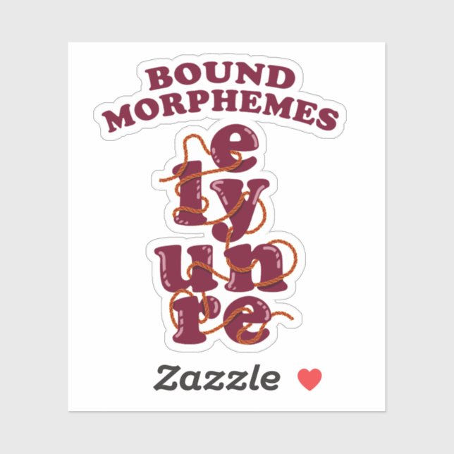 Bound Morphemes Phonics Teaching English (Sheet)