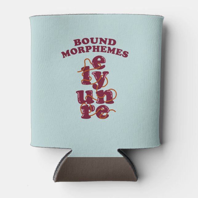 Bound Morphemes Phonics Teaching English Can Cooler (Front)