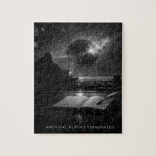 Bound To Witness - Observation Fragmented Jigsaw Puzzle (Vertical)