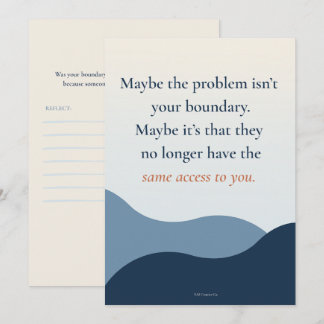 Boundaries Can Change Access Invitation
