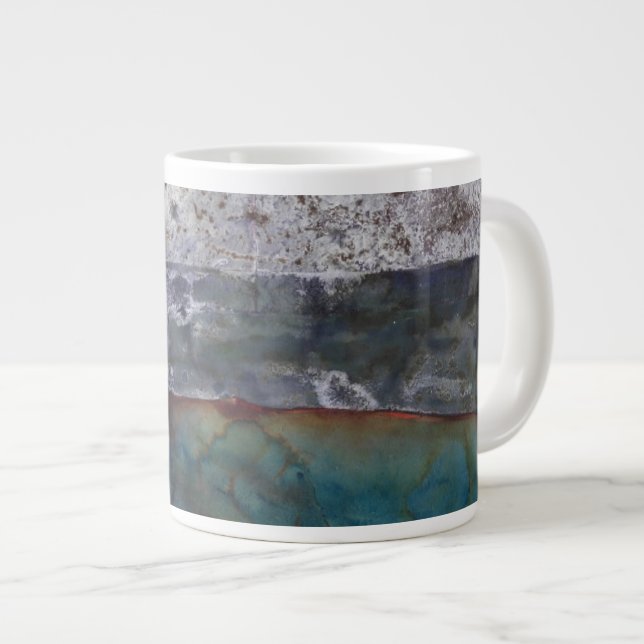 Boundary Beach 2 Large Coffee Mug (Front Right)