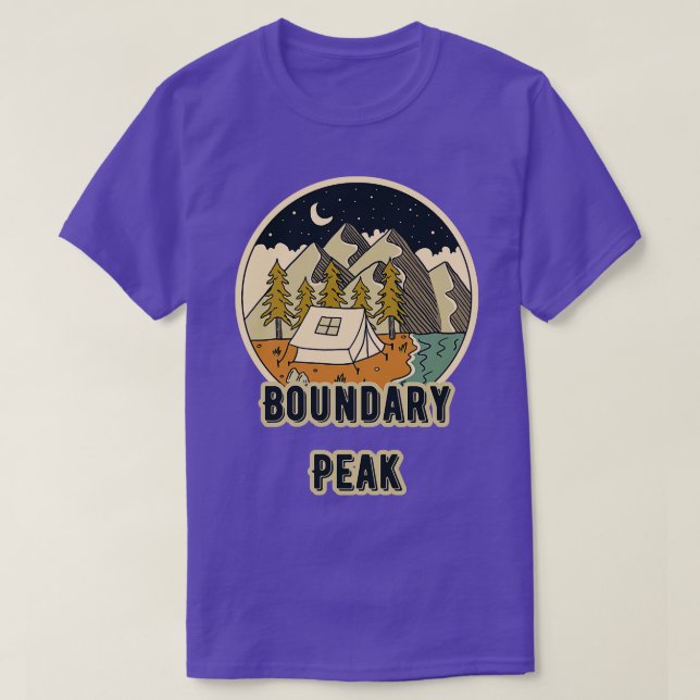 Boundary Peak T-Shirt (Design Front)
