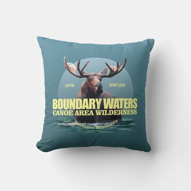 Boundary Waters CAW (Moose) WT Cushion (Front)