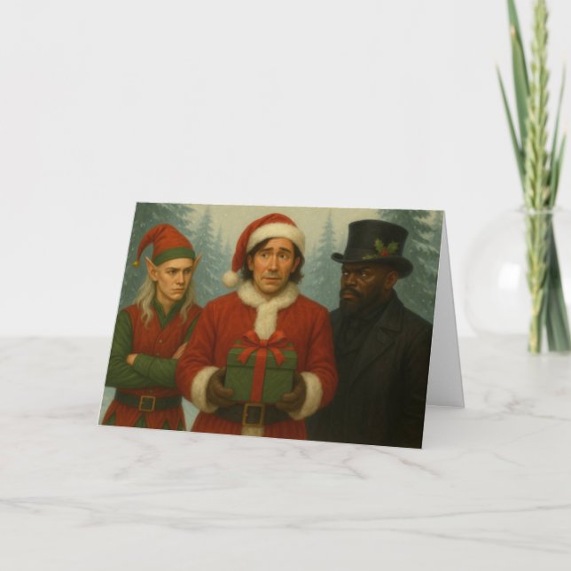Bounders Series Yule Greeting Card (Front)