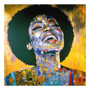 "Boundless Beauty in Gold" Photo Print