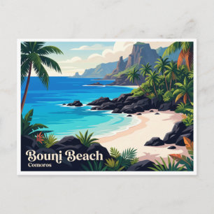 Bouni Beach Comoros Postcard