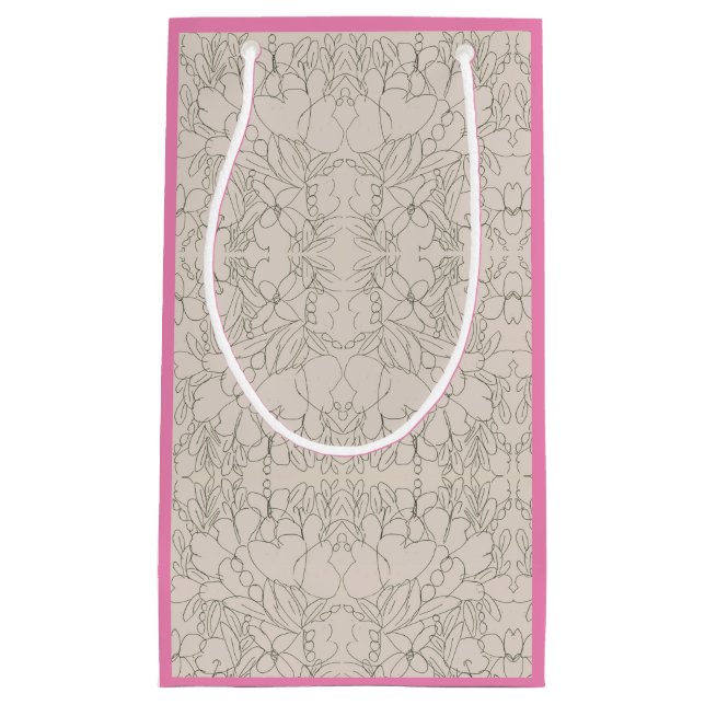 Bountiful Blossoms    Small Gift Bag (Front)