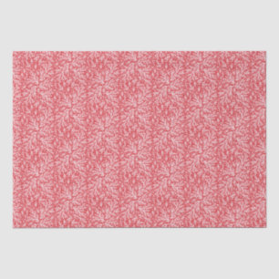 Bountiful Branches Red and White Photo Christmas Tissue Paper