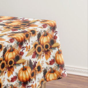Bountiful Cornucopia Thanksgiving Feast Tablecloth
