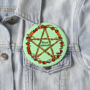 Bountiful Harvest 10 Cm Round Badge