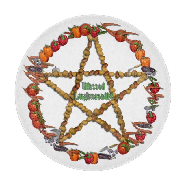 Bountiful Harvest Cutting Board (Front)