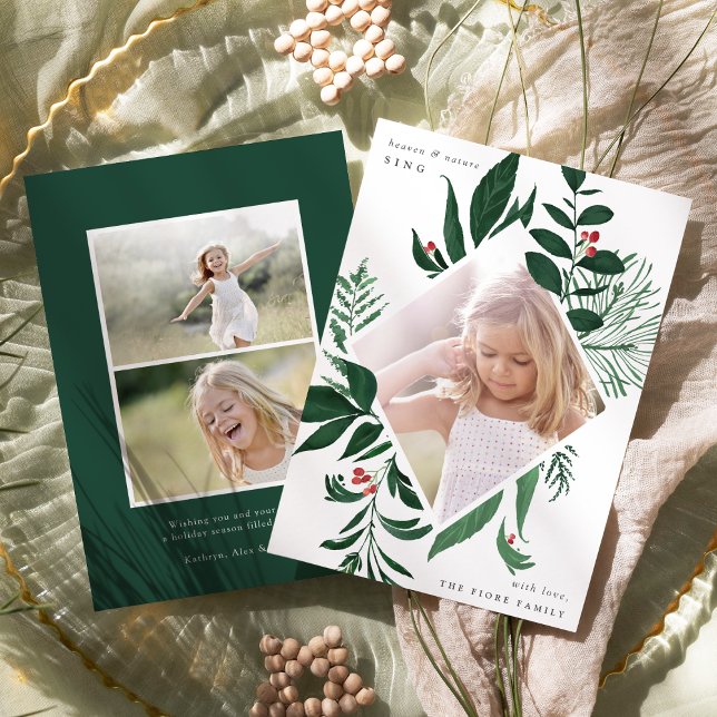 Bountiful Holiday Photo Card | Forest (Creator Uploaded)