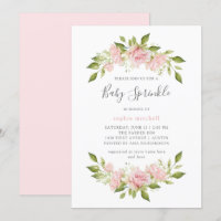 Bountiful Roses | Pink Floral Baby Sprinkle