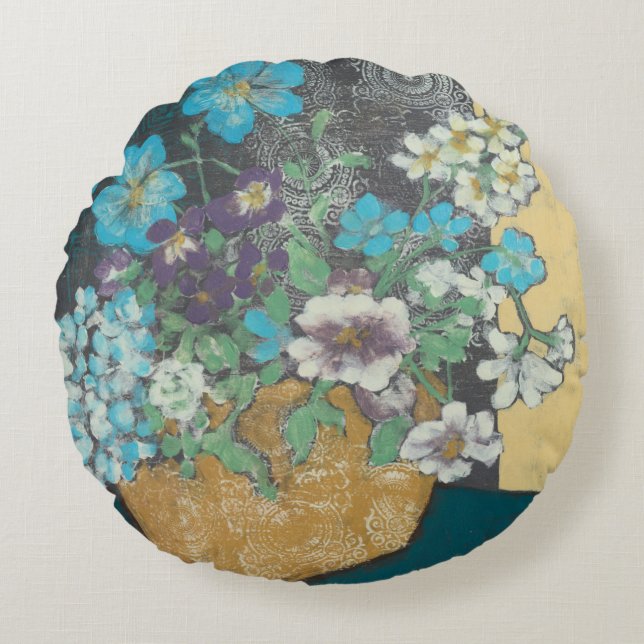 Bountiful Spring I Round Cushion (Front)