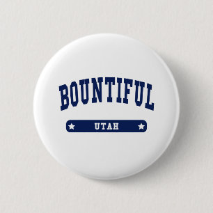 Bountiful Utah College Style t shirts 6 Cm Round Badge