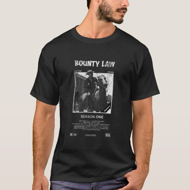 Bounty Law VHS T-Shirt (Front)