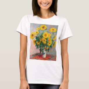 Bouqet of Sunflowers by Claude Monet T-Shirt