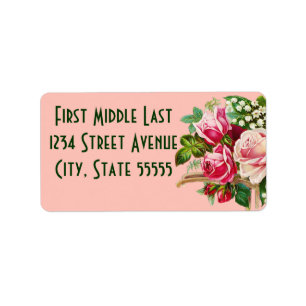 Bouquet Address Labels