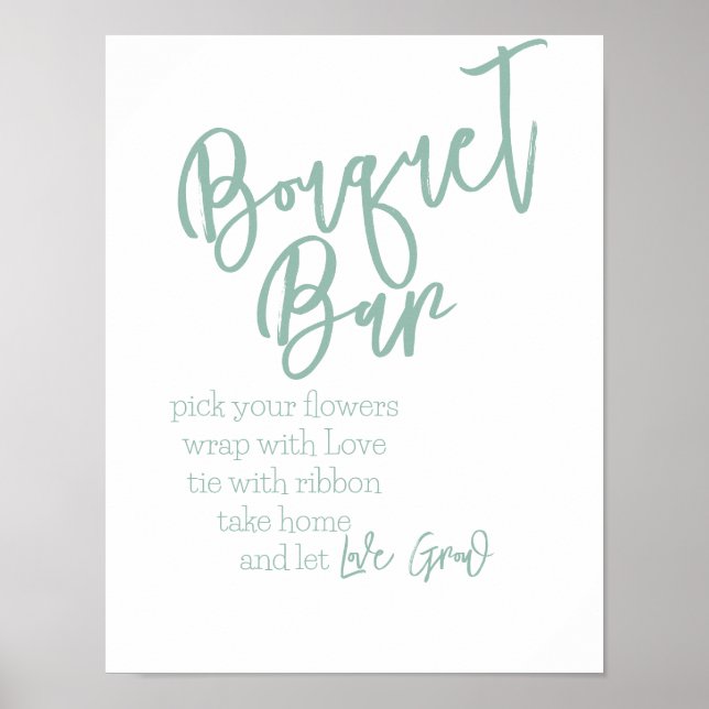Bouquet Bar  Poster (Front)