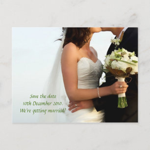 Bouquet Blush Announcement Postcard