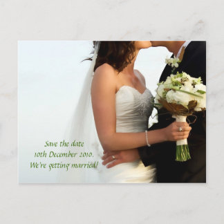 Bouquet Blush Announcement Postcard