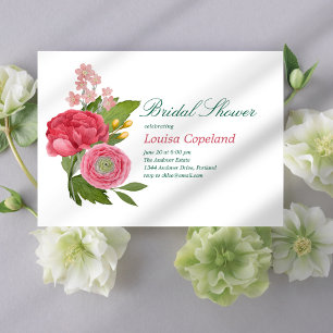 Bouquet Bridal Shower Invitation