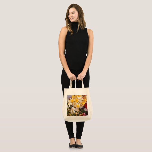 Bouquet Budget Tote Bag (Front (Model))