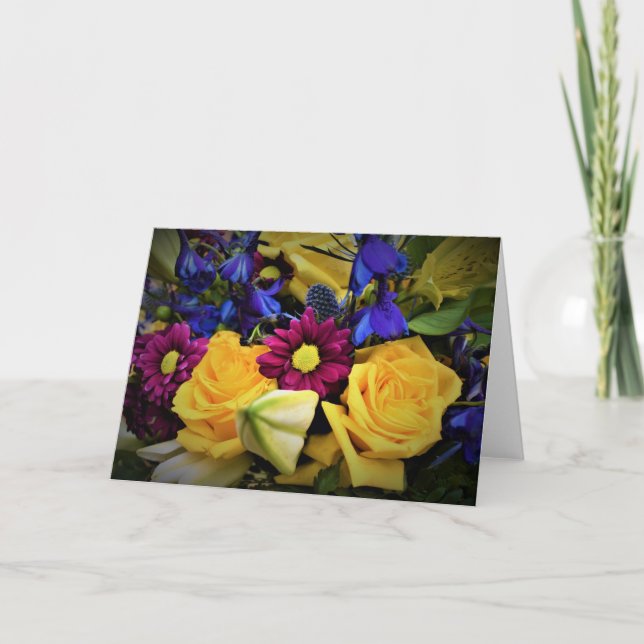 Bouquet, card (Front)
