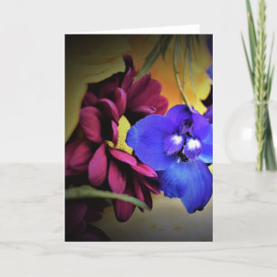 Bouquet, card