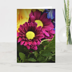 Bouquet, card