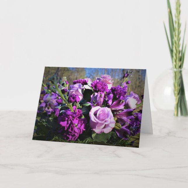 Bouquet, card (Front)