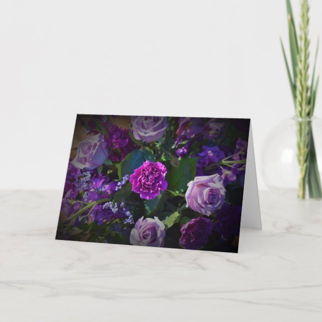 Bouquet, card (Front)