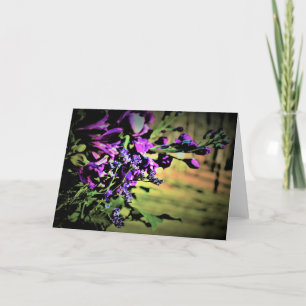 Bouquet, card