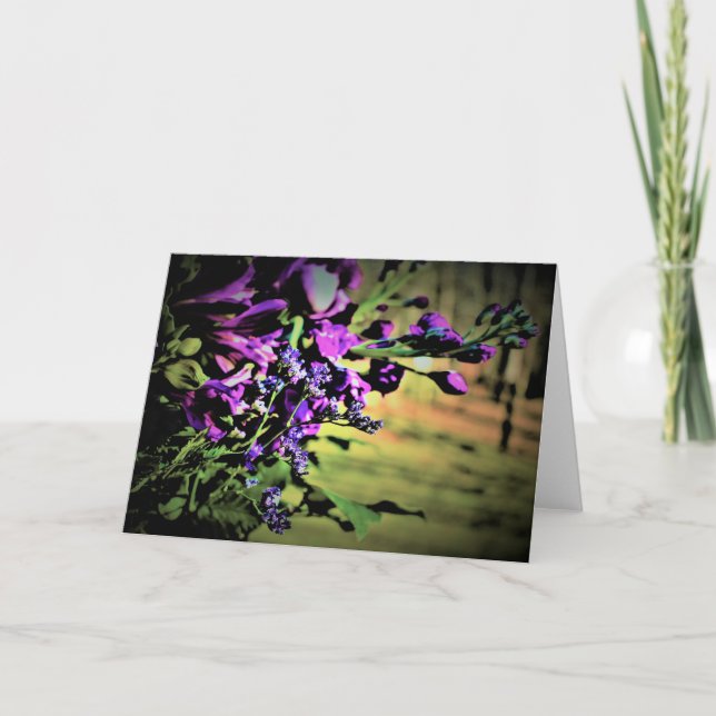 Bouquet, card (Front)