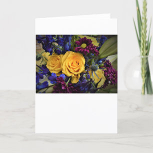 Bouquet, card