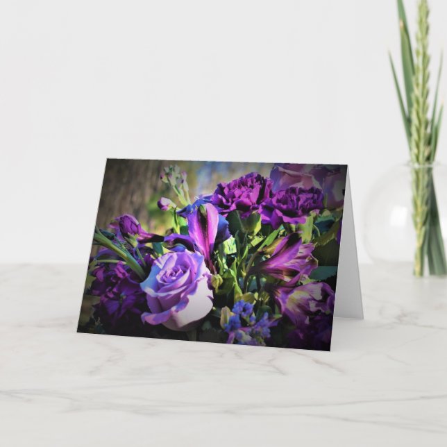 Bouquet, card (Front)