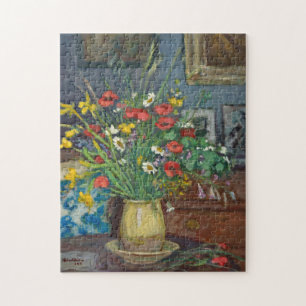 Bouquet de Fleurs Albert André Jigsaw Puzzle